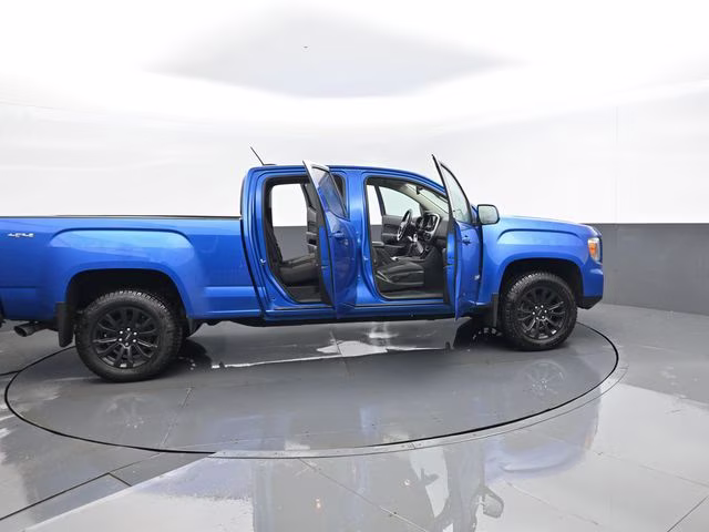 2021 Blue Metallic GMC Canyon Elevation 4X4 Truck