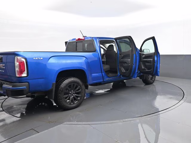 2021 Blue Metallic GMC Canyon Elevation 4X4 Truck