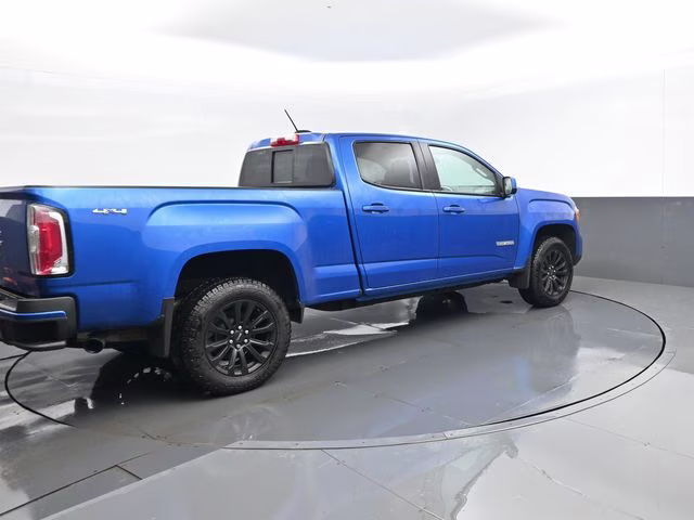 2021 Blue Metallic GMC Canyon Elevation 4X4 Truck