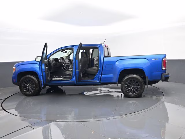 2021 Blue Metallic GMC Canyon Elevation 4X4 Truck