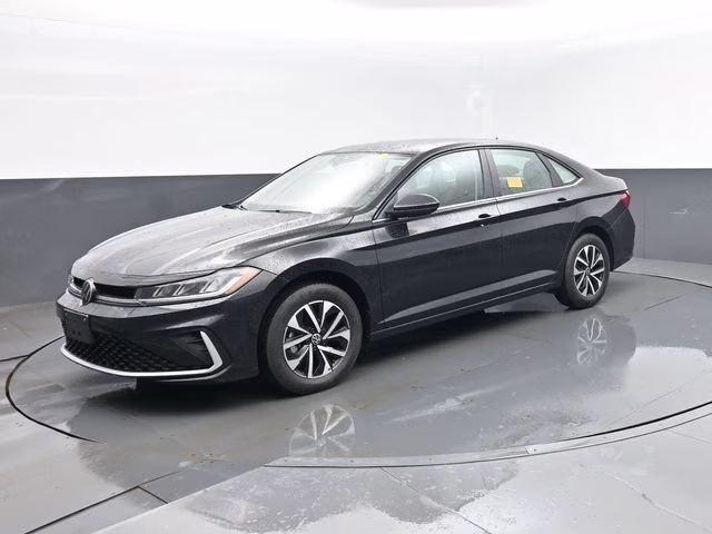 2025 Black Volkswagen Jetta 1.5T S FWD Sedan
