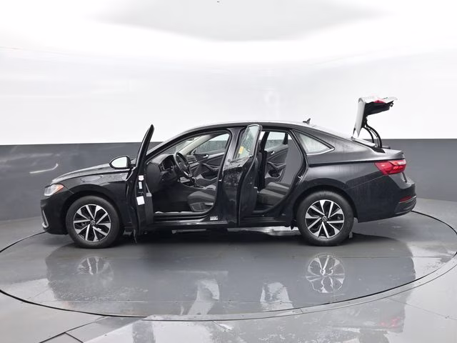 2025 Black Volkswagen Jetta 1.5T S FWD Sedan