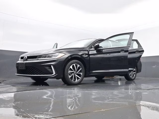 2025 Black Volkswagen Jetta 1.5T S FWD Sedan