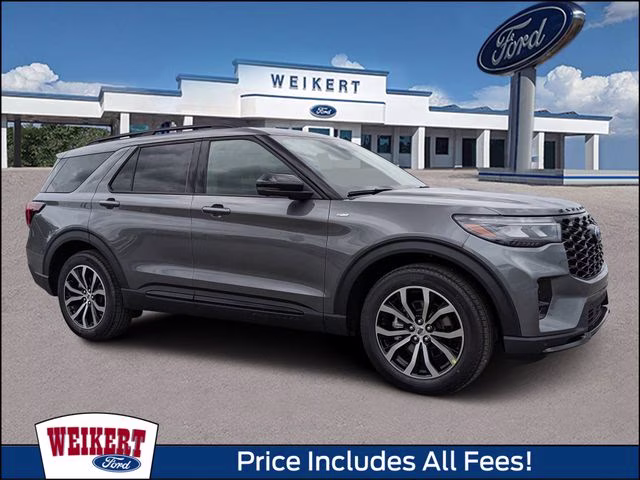 2026 Carbonized Gray Metallic Ford Explorer ST-Line RWD SUV