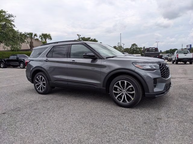 2026 Carbonized Gray Metallic Ford Explorer ST-Line RWD SUV