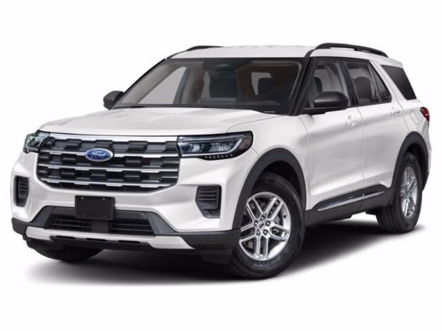 2026 Oxford White Ford Explorer Active 4X4 SUV