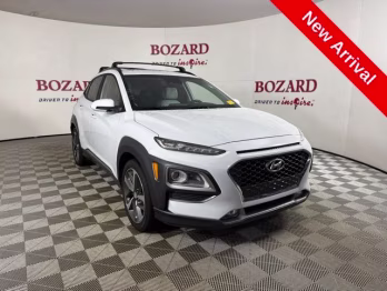 2020 White Hyundai Kona Limited FWD SUV