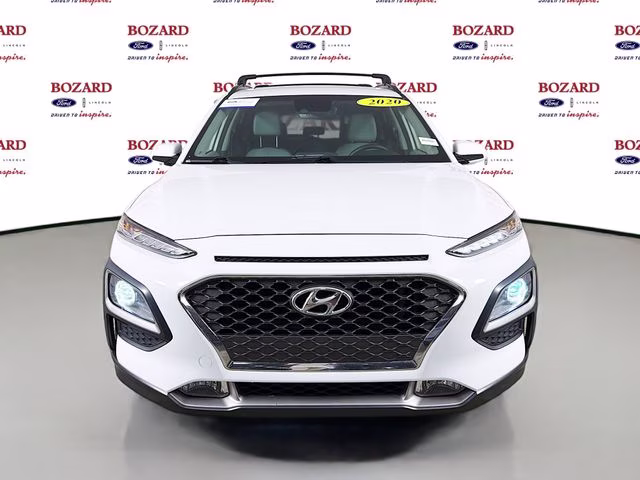 2020 White Hyundai Kona Limited FWD SUV