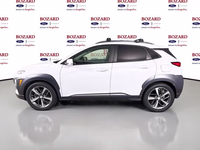 2020 White Hyundai Kona Limited FWD SUV