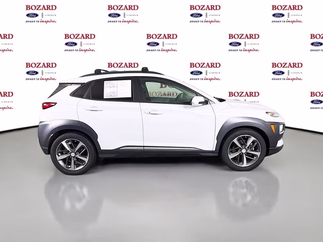 2020 White Hyundai Kona Limited FWD SUV
