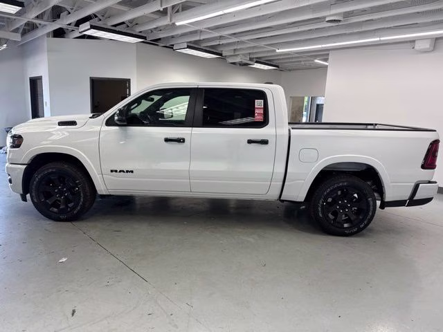 2026 Bright White Clearcoat Ram 1500 Big Horn Night Edition 4X4 Truck