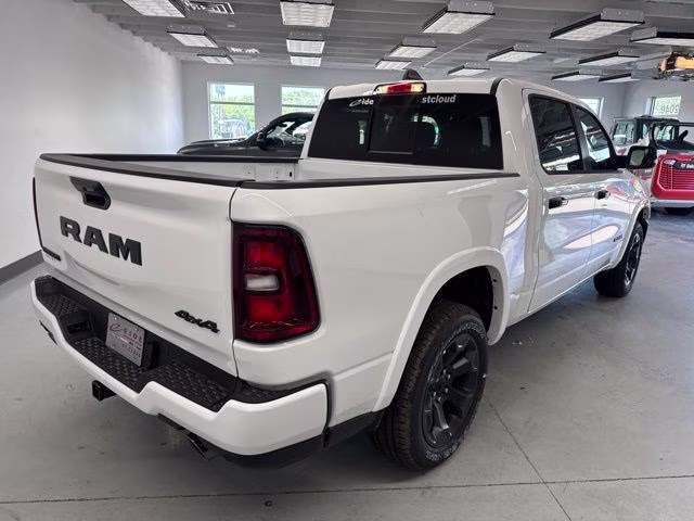 2026 Bright White Clearcoat Ram 1500 Big Horn Night Edition 4X4 Truck