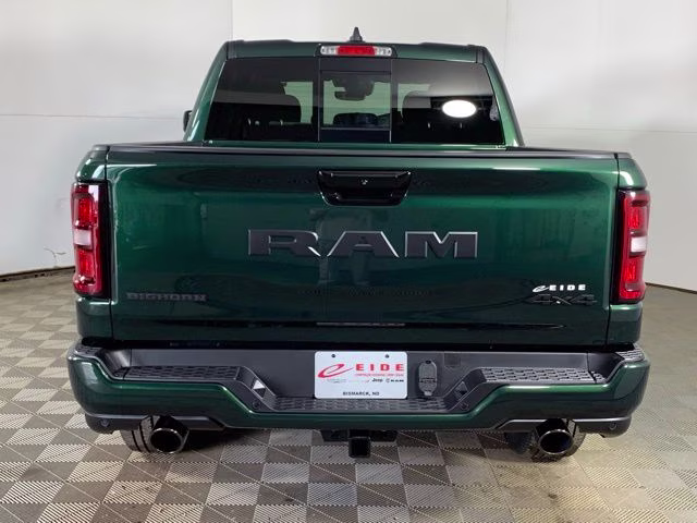 2026 Serrano Green Metallic Ram 1500 Big Horn Night Edition 4X4 Truck