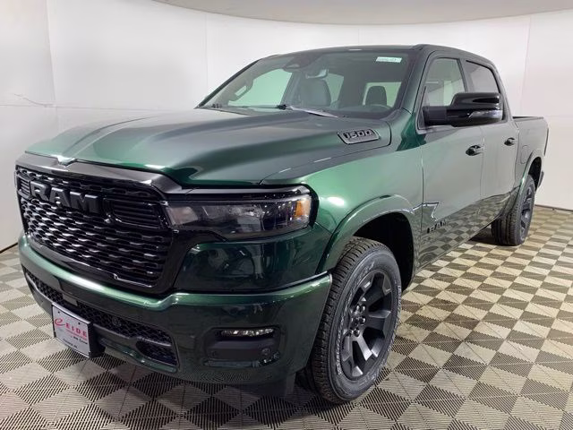 2026 Serrano Green Metallic Ram 1500 Big Horn Night Edition 4X4 Truck