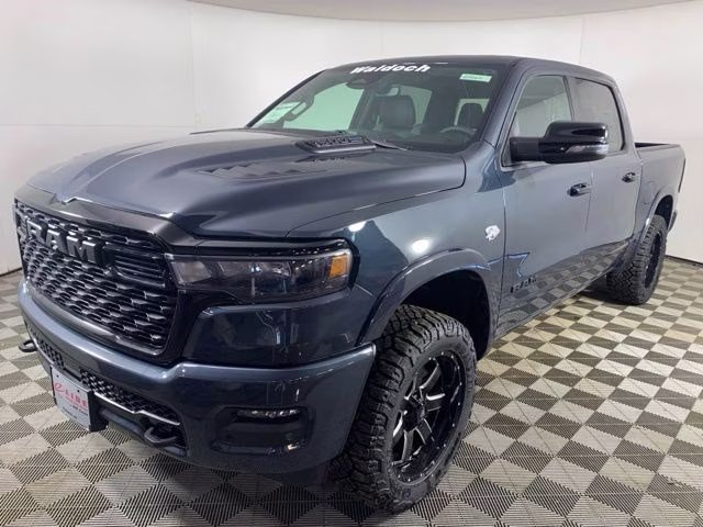 2026 Forged Blue Metallic Ram 1500 Big Horn Night Edition Waldoch 4X4 Truck