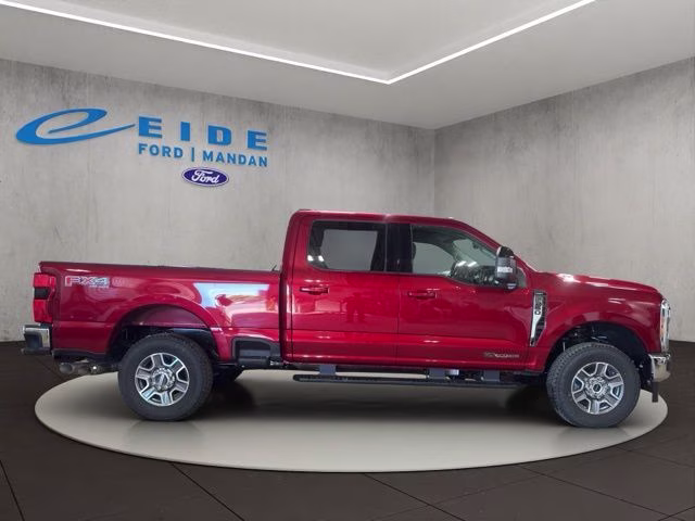 2026 Ruby Red Metallic Tinted Clearcoat Ford Super Duty F-250 SRW Lariat Chrome 4X4 Truck
