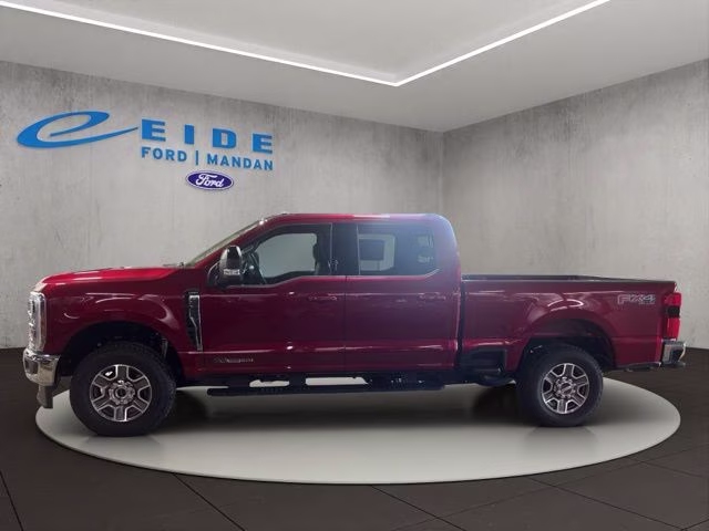 2026 Ruby Red Metallic Tinted Clearcoat Ford Super Duty F-250 SRW Lariat Chrome 4X4 Truck