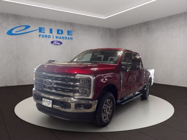 2026 Ruby Red Metallic Tinted Clearcoat Ford Super Duty F-250 SRW Lariat Chrome 4X4 Truck