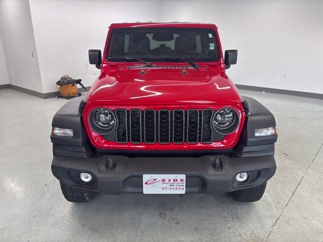 2026 Firecracker Red Clearcoat Jeep Wrangler Sport S 4X4 SUV