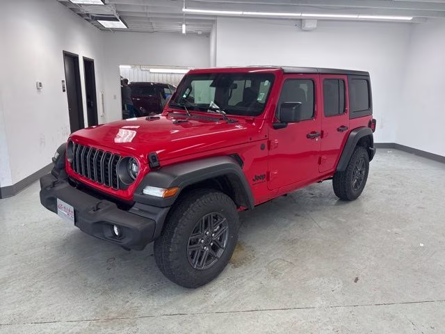 2026 Firecracker Red Clearcoat Jeep Wrangler Sport S 4X4 SUV