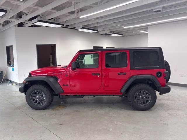 2026 Firecracker Red Clearcoat Jeep Wrangler Sport S 4X4 SUV
