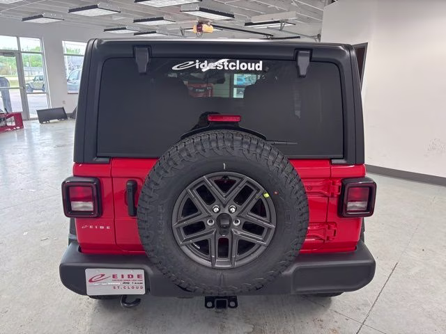 2026 Firecracker Red Clearcoat Jeep Wrangler Sport S 4X4 SUV
