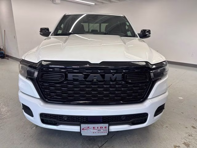 2026 Bright White Clearcoat Ram 1500 Big Horn Night Edition 4X4 Truck