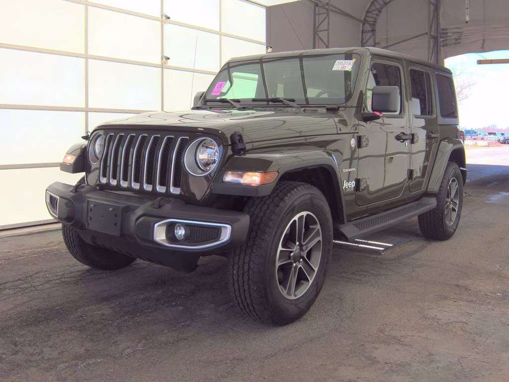 2023 Sarge Green Clearcoat Jeep Wrangler Sahara 4X4 SUV