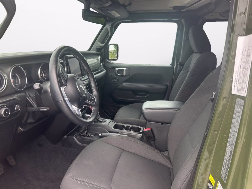 2023 Sarge Green Clearcoat Jeep Wrangler Sahara 4X4 SUV