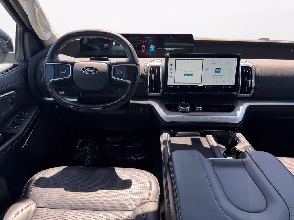 2025 Space Silver Metallic Ford Expedition Max Platinum 4X4 SUV