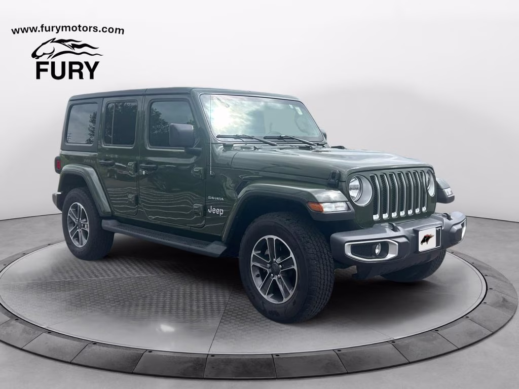 2023 Sarge Green Clearcoat Jeep Wrangler Sahara 4X4 SUV