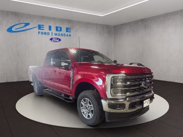 2026 Ruby Red Metallic Tinted Clearcoat Ford Super Duty F-250 SRW Lariat Chrome 4X4 Truck