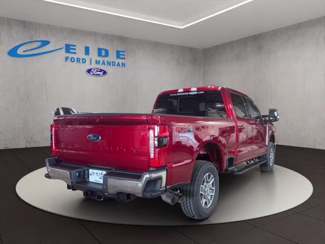 2026 Ruby Red Metallic Tinted Clearcoat Ford Super Duty F-250 SRW Lariat Chrome 4X4 Truck