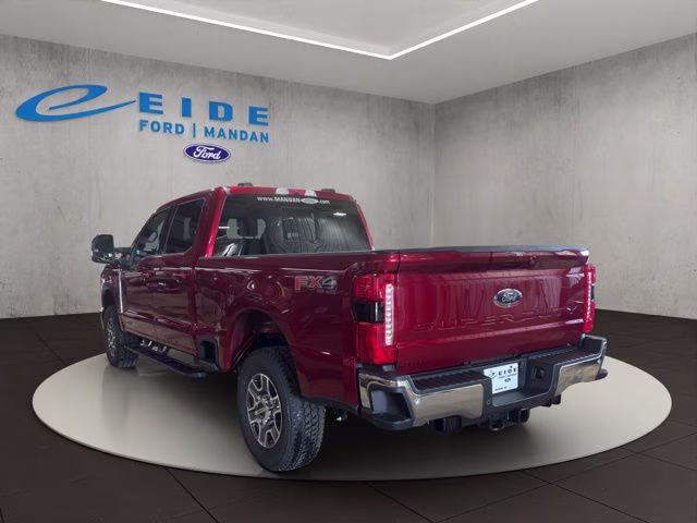 2026 Ruby Red Metallic Tinted Clearcoat Ford Super Duty F-250 SRW Lariat Chrome 4X4 Truck
