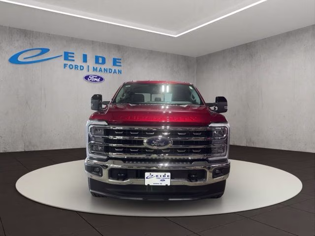 2026 Ruby Red Metallic Tinted Clearcoat Ford Super Duty F-250 SRW Lariat Chrome 4X4 Truck