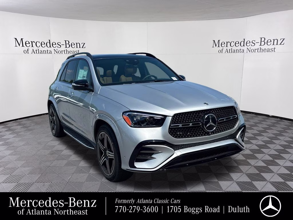 2026 Silver Mercedes-Benz GLE GLE 450 AWD SUV