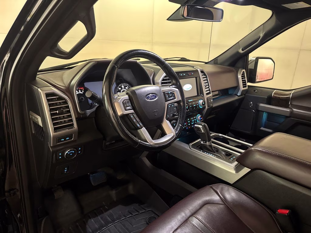 2017 Shadow Black Ford F-150 Platinum 4X4 Truck