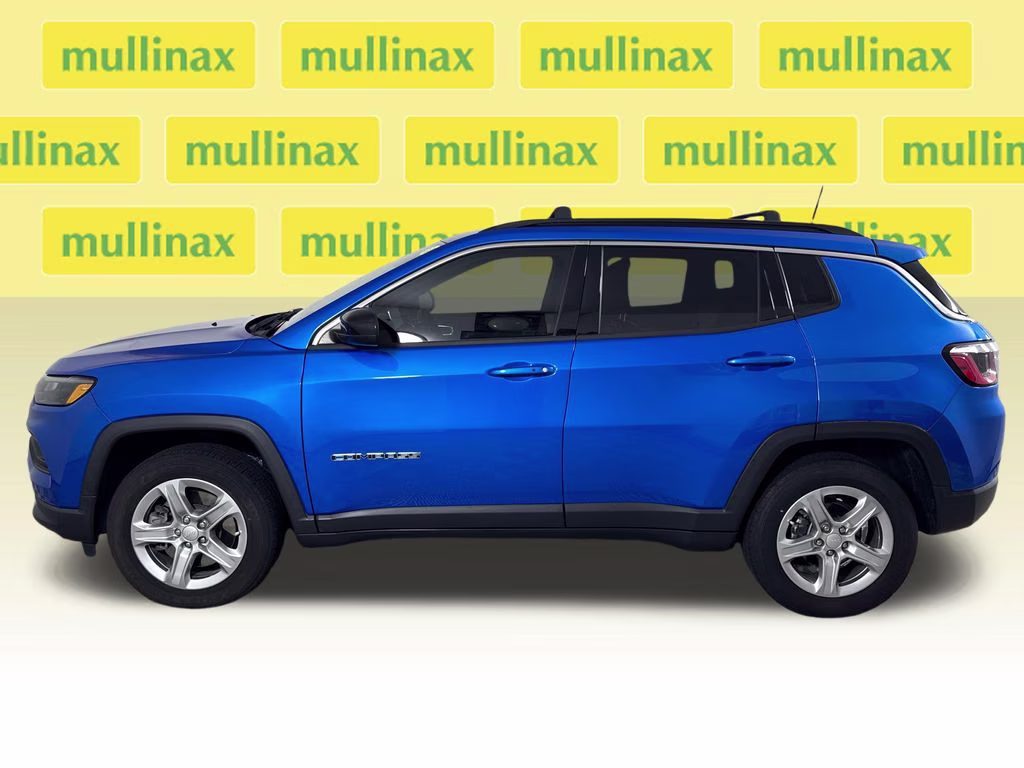 2023 Laser Blue Pearlcoat Jeep Compass Latitude 4X4 SUV