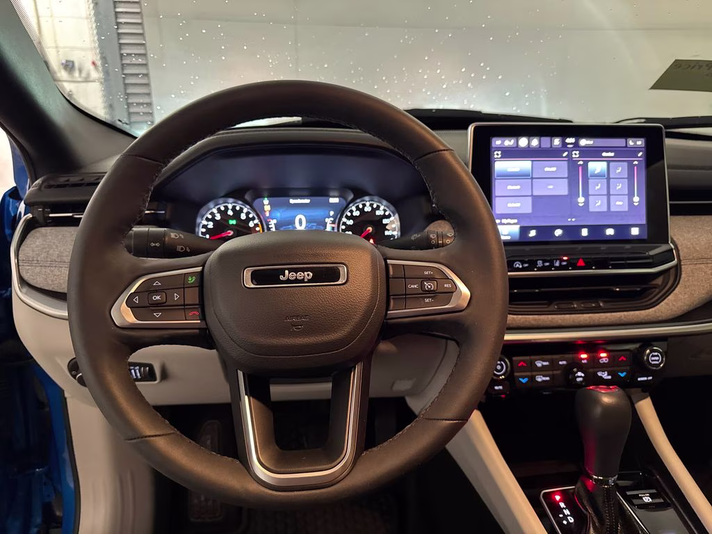2023 Laser Blue Pearlcoat Jeep Compass Latitude 4X4 SUV