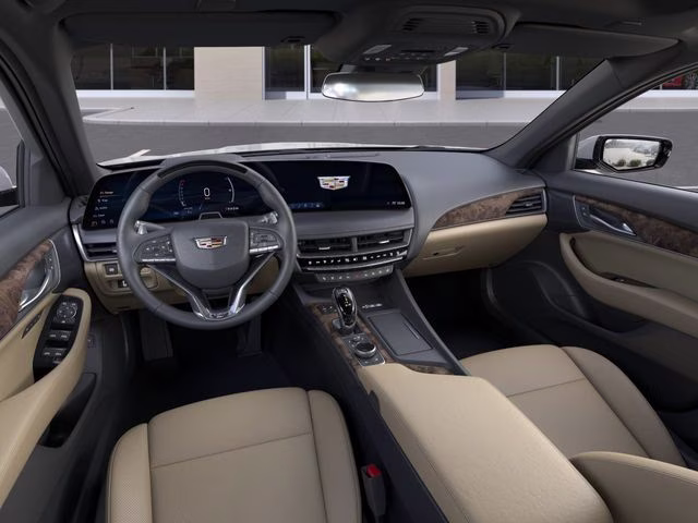 2026 Summit White Cadillac CT5 Premium Luxury RWD Sedan
