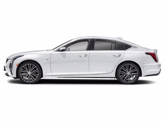 2026 Summit White Cadillac CT5 Premium Luxury RWD Sedan
