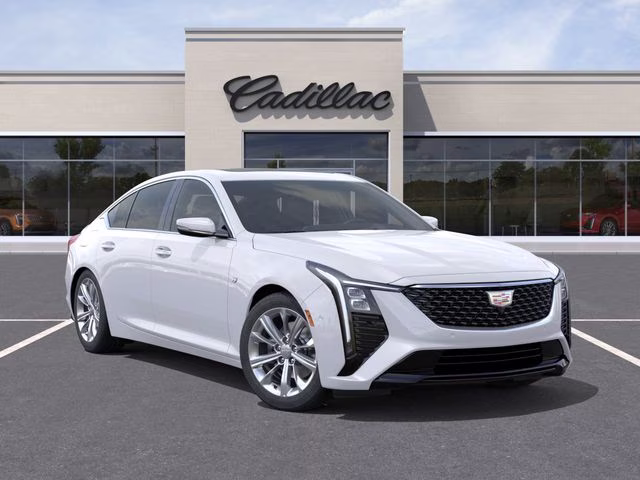 2026 Summit White Cadillac CT5 Premium Luxury RWD Sedan