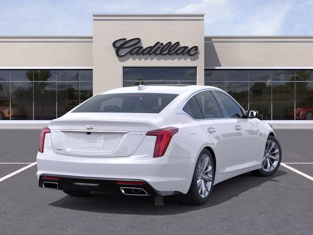 2026 Summit White Cadillac CT5 Premium Luxury RWD Sedan