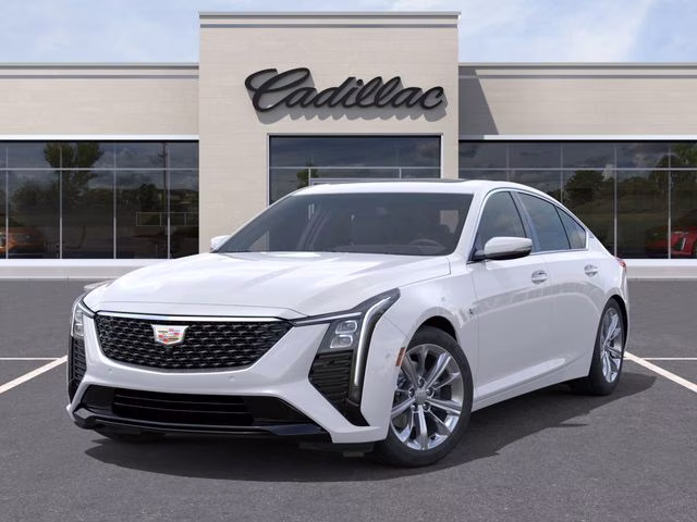 2026 Summit White Cadillac CT5 Premium Luxury RWD Sedan
