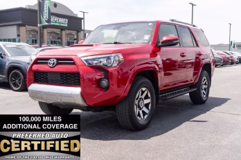 2021 Barcelona Red Metallic Toyota 4Runner TRD Off-Road Premium 4X4 SUV