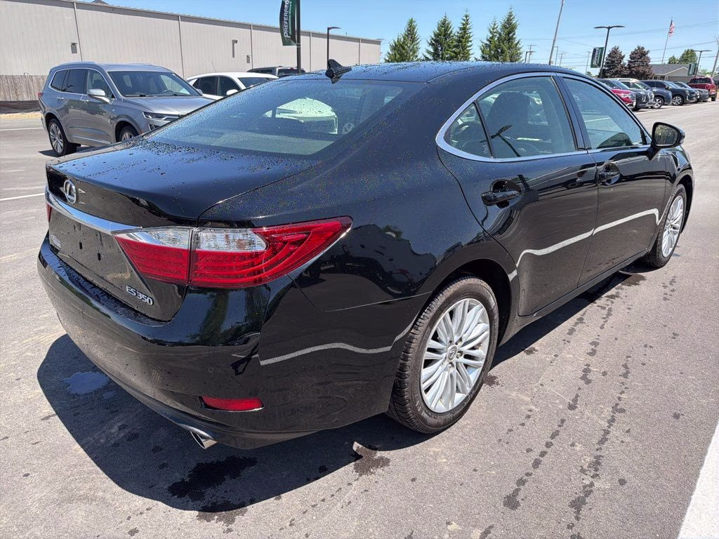 2014 Black Lexus ES 350 FWD Sedan