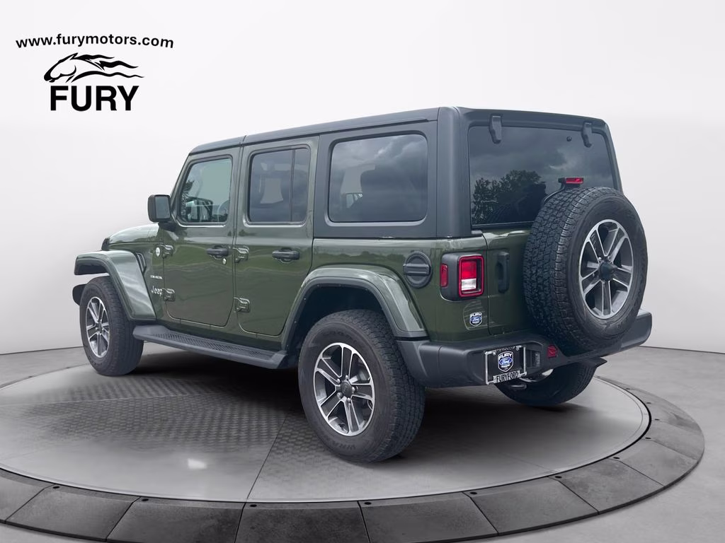 2023 Sarge Green Clearcoat Jeep Wrangler Sahara 4X4 SUV