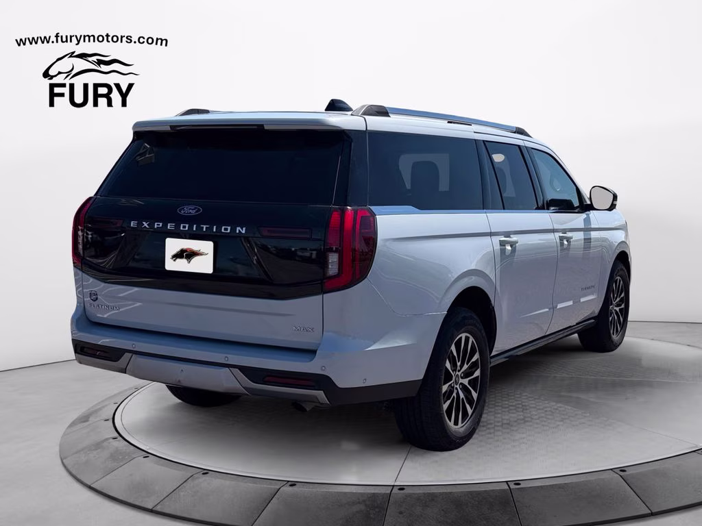 2025 Space Silver Metallic Ford Expedition Max Platinum 4X4 SUV