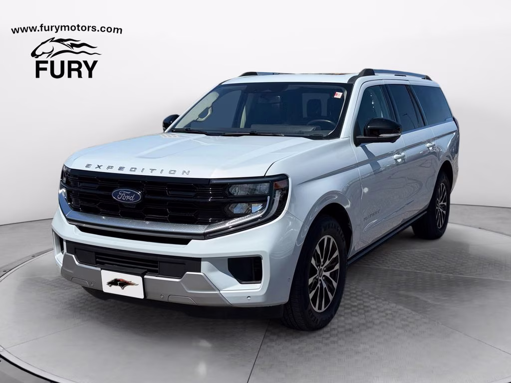 2025 Space Silver Metallic Ford Expedition Max Platinum 4X4 SUV