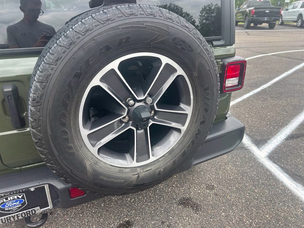 2023 Sarge Green Clearcoat Jeep Wrangler Sahara 4X4 SUV
